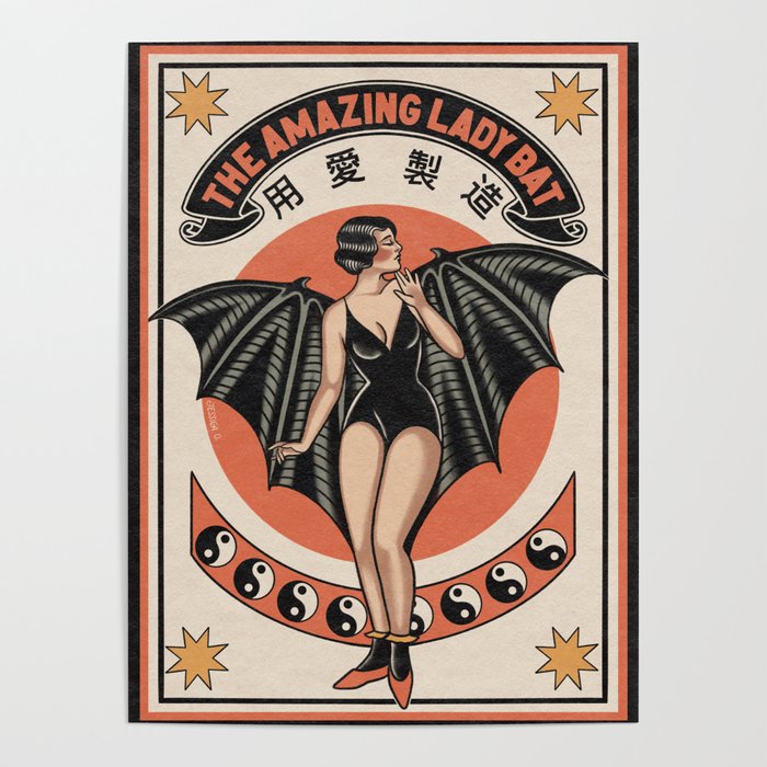 The Amazing Lady Bat Poster Gallery Image 3
