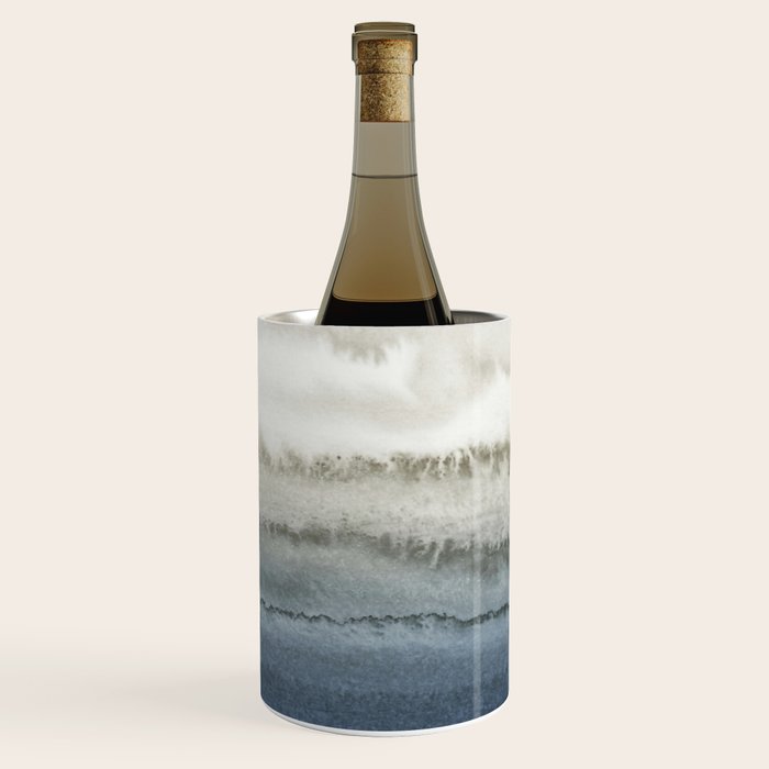 WITHIN THE TIDES - CRUSHING WAVES BLUE Wine Chiller Gallery Image 1