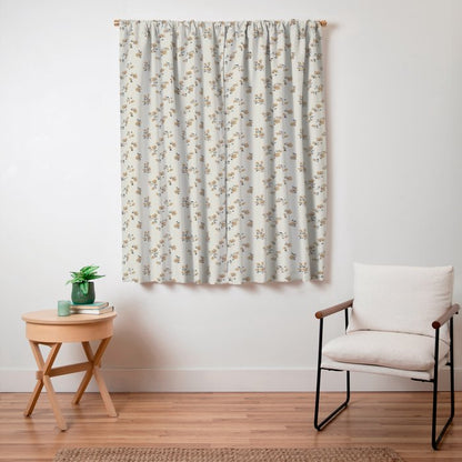 VINTAGE FLORAL NEUTRAL Window Curtain Gallery Image 7