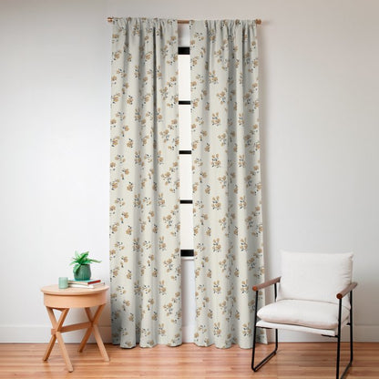 VINTAGE FLORAL NEUTRAL Window Curtain Gallery Image 8