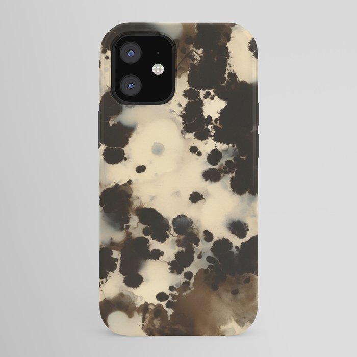 Black and White Tortoiseshell Pattern iPhone Case Gallery Image 41