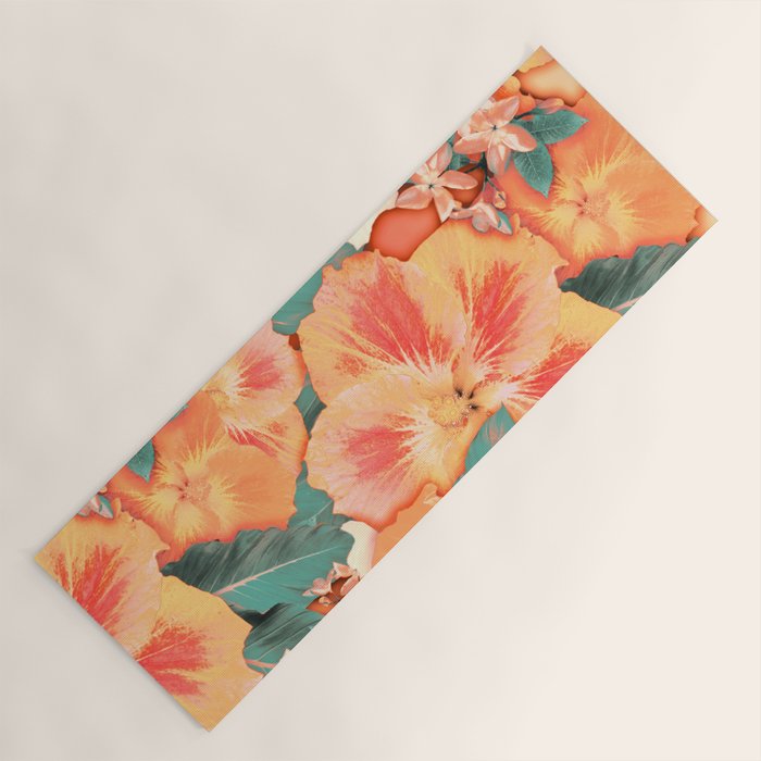Aloha Orange Sherbet Yoga Mat Gallery Image 1
