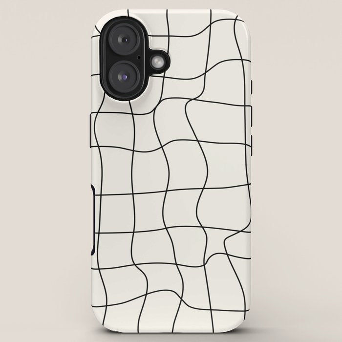 Warp Grid: Off-White Day Edition iPhone Case Gallery Image 5