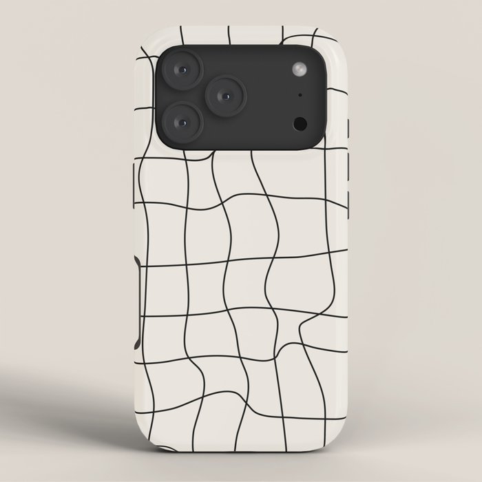 Warp Grid: Off-White Day Edition iPhone Case Gallery Image 3