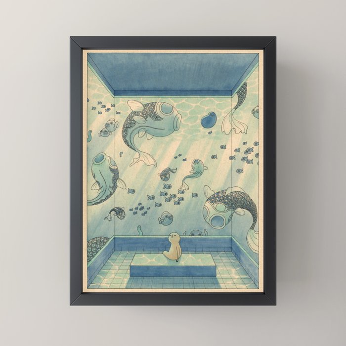 Blue Hours Mini Art Print Gallery Image 3