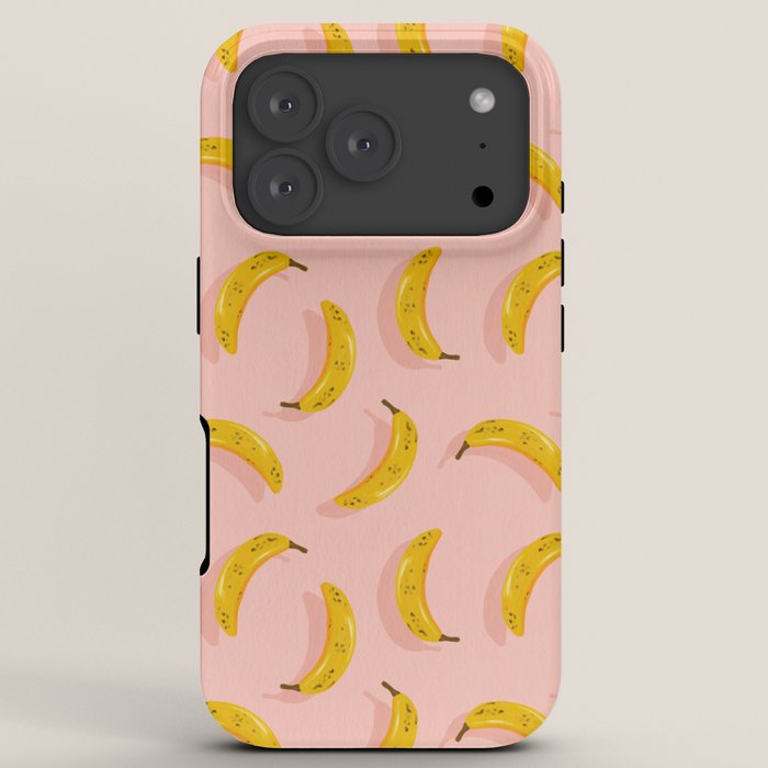 Banana Pattern - Blush iPhone Case Gallery Image 7