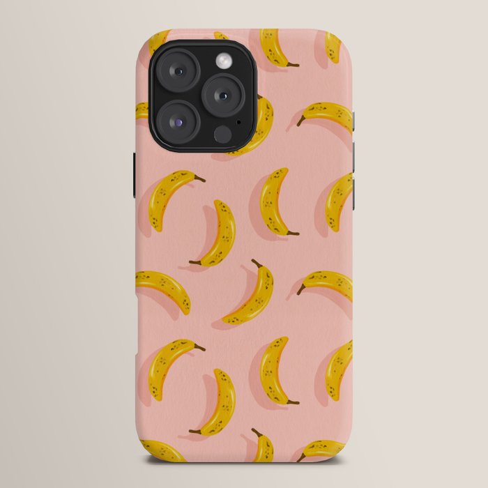 Banana Pattern - Blush iPhone Case Gallery Image 16