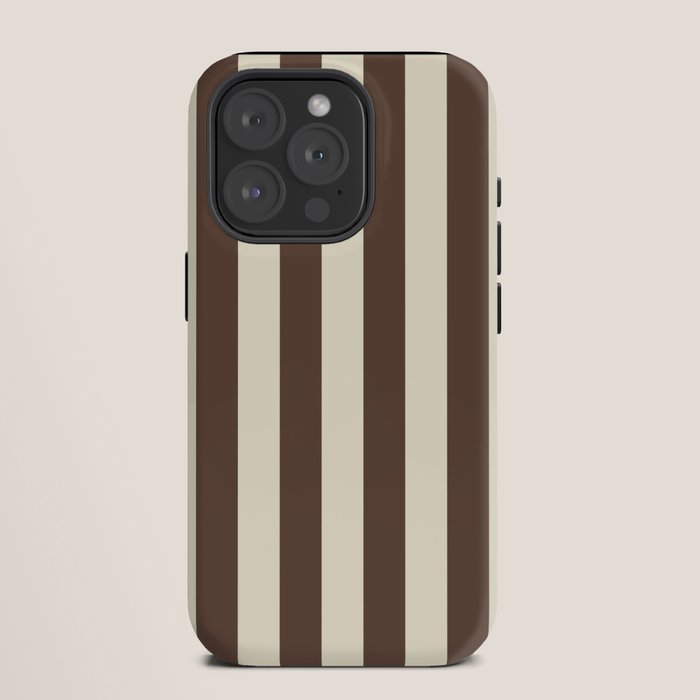 Stripes of Brown and Cream iPhone Case Gallery Image 11