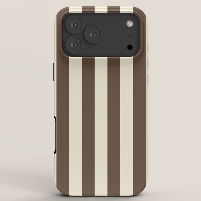 Stripes of Brown and Cream iPhone Case Gallery Image 8