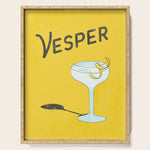 Vesper Martini with a Twist Serving Tray Gallery Image 1