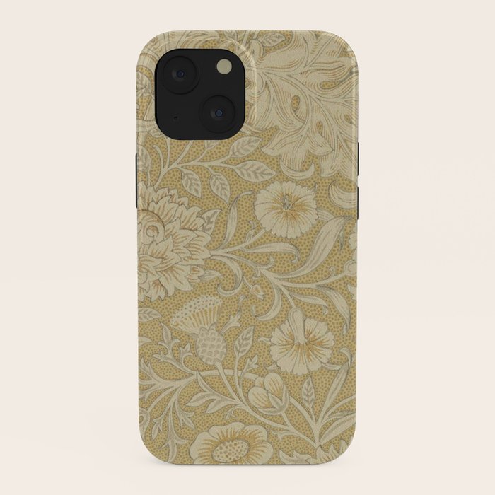 William Morris Double Bough Antique Gold iPhone Case Gallery Image 38