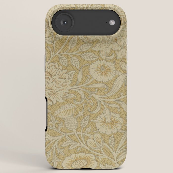 William Morris Double Bough Antique Gold iPhone Case Gallery Image 6