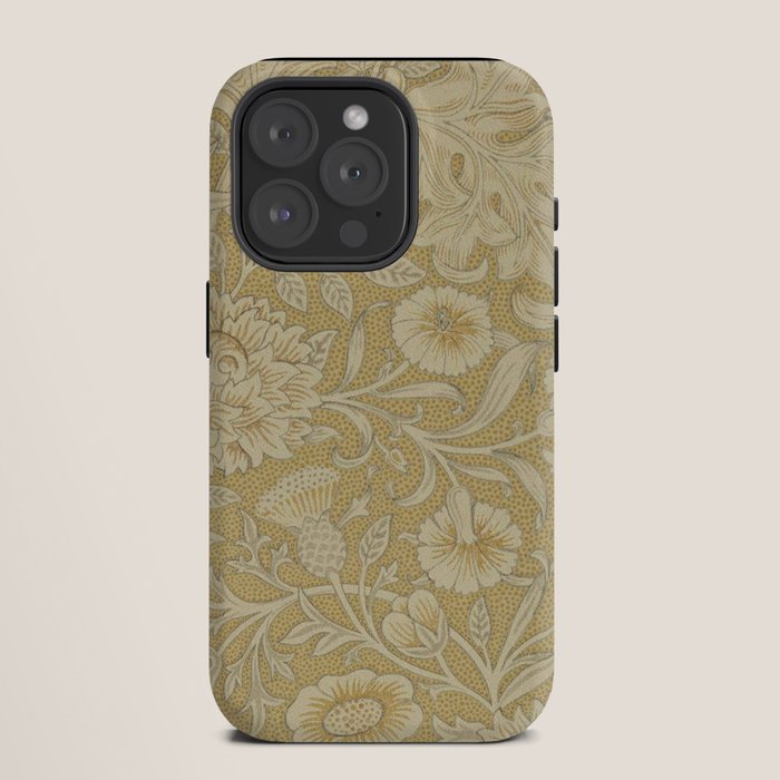 William Morris Double Bough Antique Gold iPhone Case Gallery Image 11