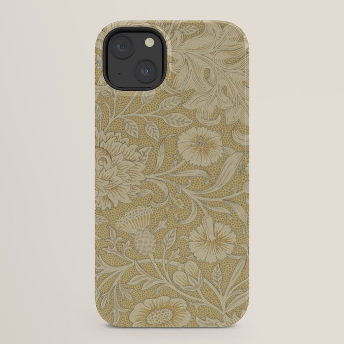William Morris Double Bough Antique Gold iPhone Case Gallery Image 30