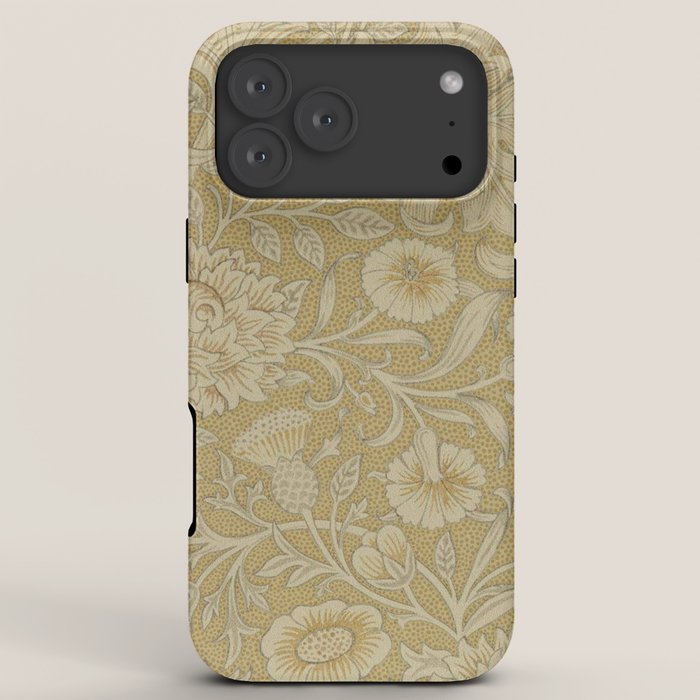 William Morris Double Bough Antique Gold iPhone Case Gallery Image 8