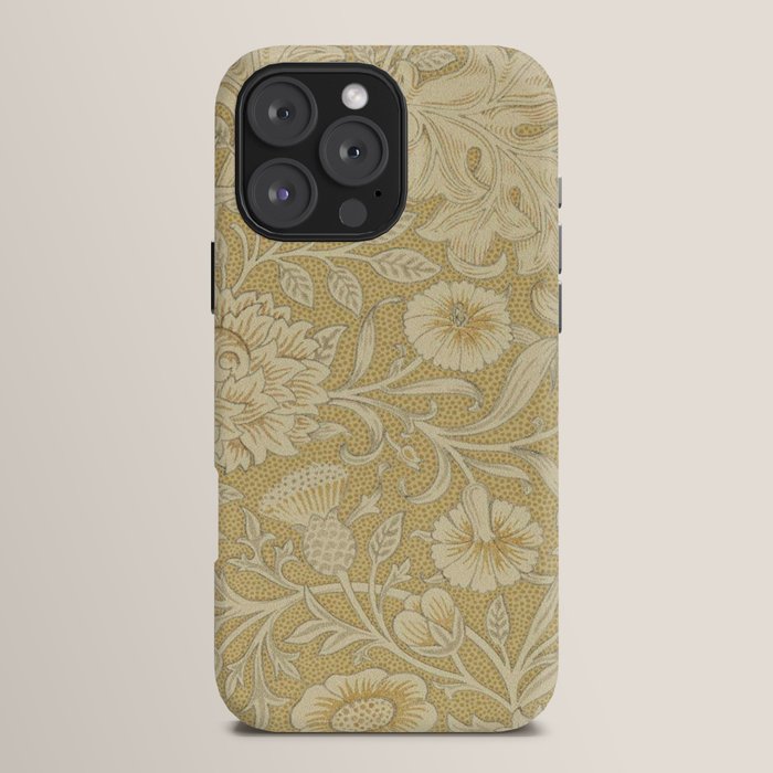 William Morris Double Bough Antique Gold iPhone Case Gallery Image 16