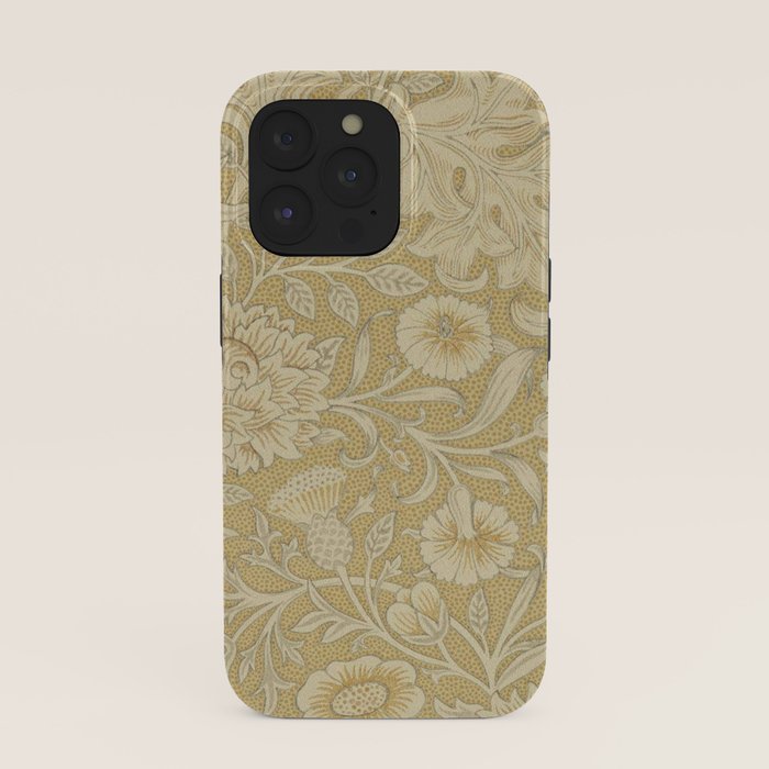 William Morris Double Bough Antique Gold iPhone Case Gallery Image 39