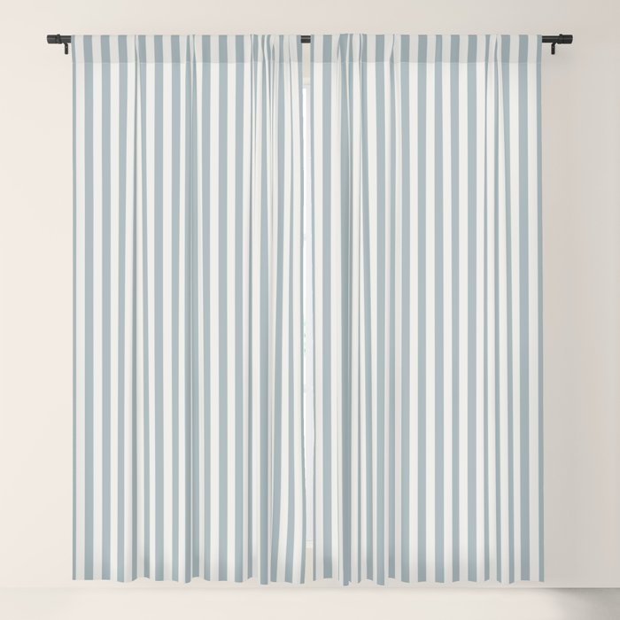 CoastL Stripe . Blue Window Curtain Gallery Image 5