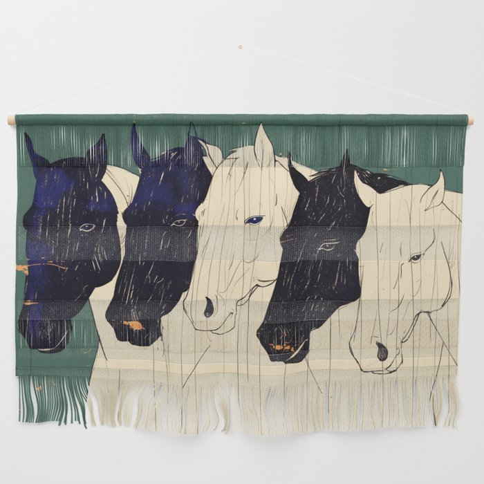 Horses n1 Wall Hanging Gallery Image 1