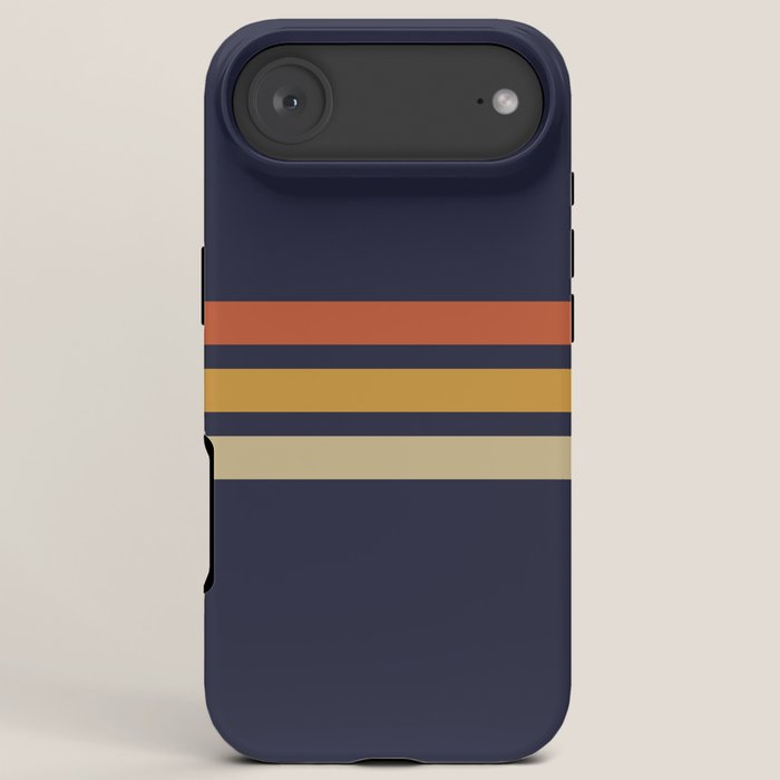 Vintage Retro Stripes iPhone Case Gallery Image 6