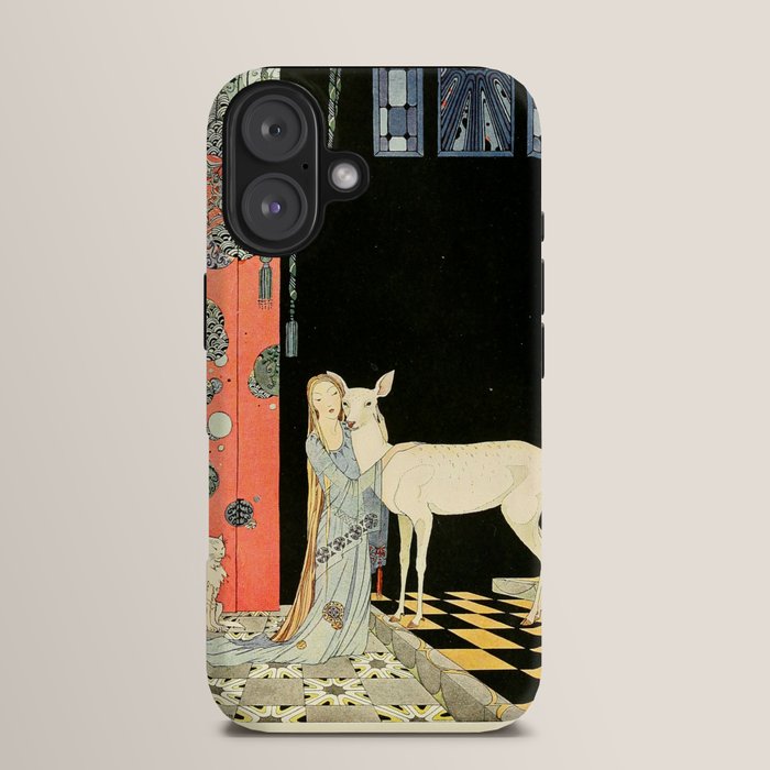 Art by Virginia Frances Sterrett from "Old French Fairy Tales," 1920 iPhone Case Gallery Image 13