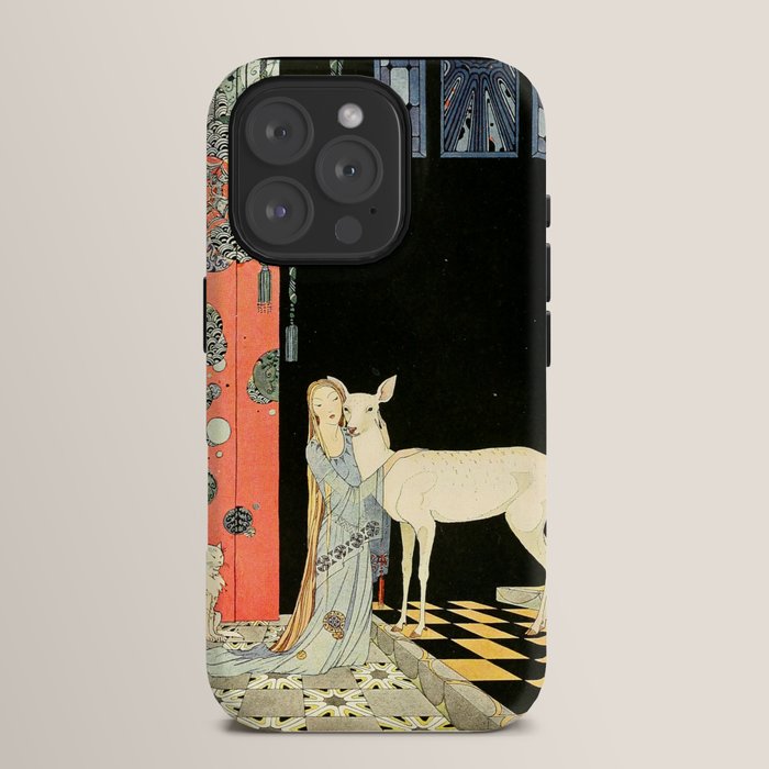 Art by Virginia Frances Sterrett from "Old French Fairy Tales," 1920 iPhone Case Gallery Image 15
