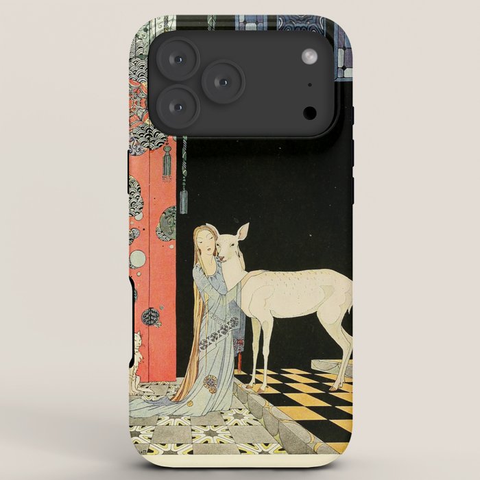 Art by Virginia Frances Sterrett from "Old French Fairy Tales," 1920 iPhone Case Gallery Image 8