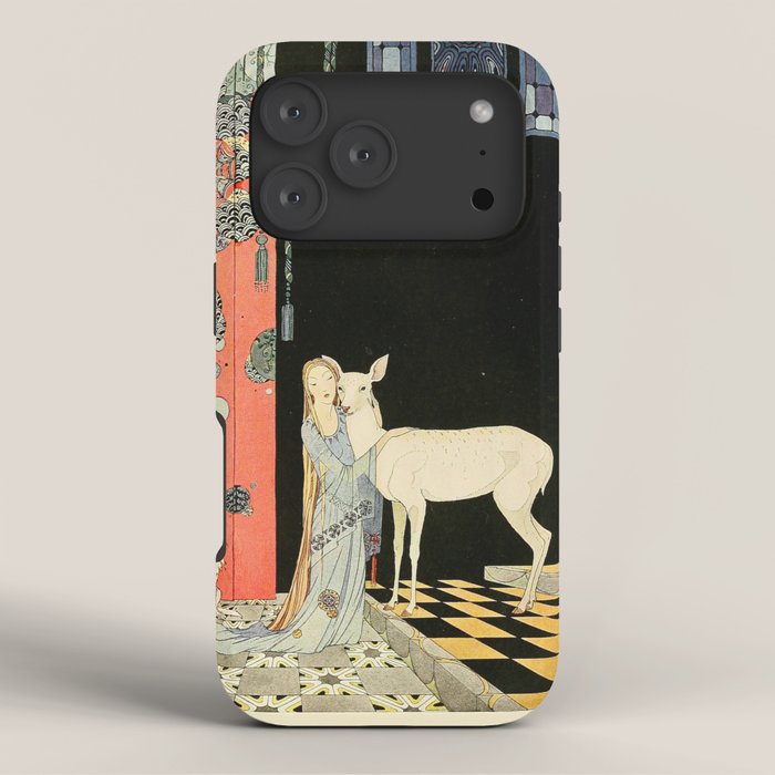 Art by Virginia Frances Sterrett from "Old French Fairy Tales," 1920 iPhone Case Gallery Image 3