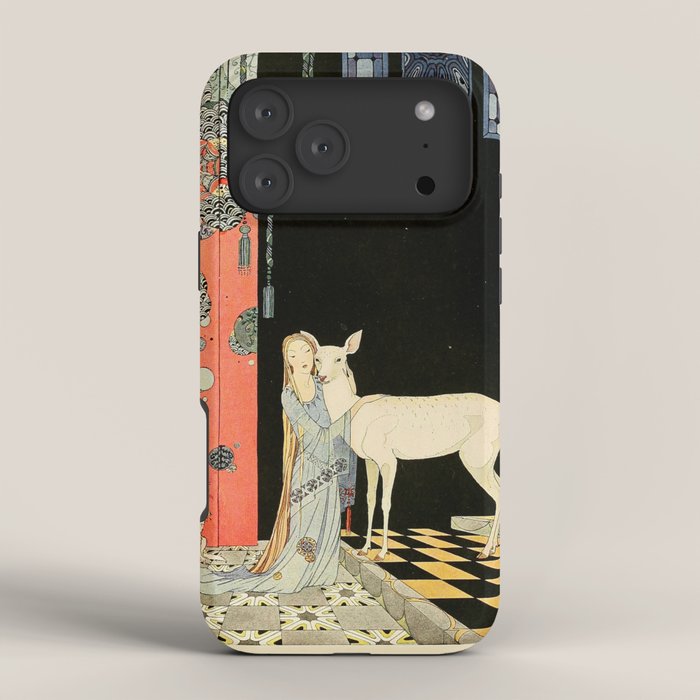 Art by Virginia Frances Sterrett from "Old French Fairy Tales," 1920 iPhone Case Gallery Image 4