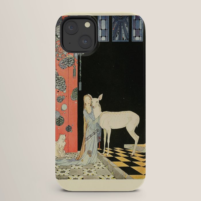 Art by Virginia Frances Sterrett from "Old French Fairy Tales," 1920 iPhone Case Gallery Image 26
