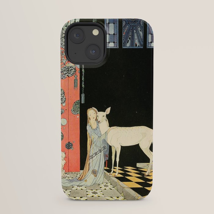 Art by Virginia Frances Sterrett from "Old French Fairy Tales," 1920 iPhone Case Gallery Image 29