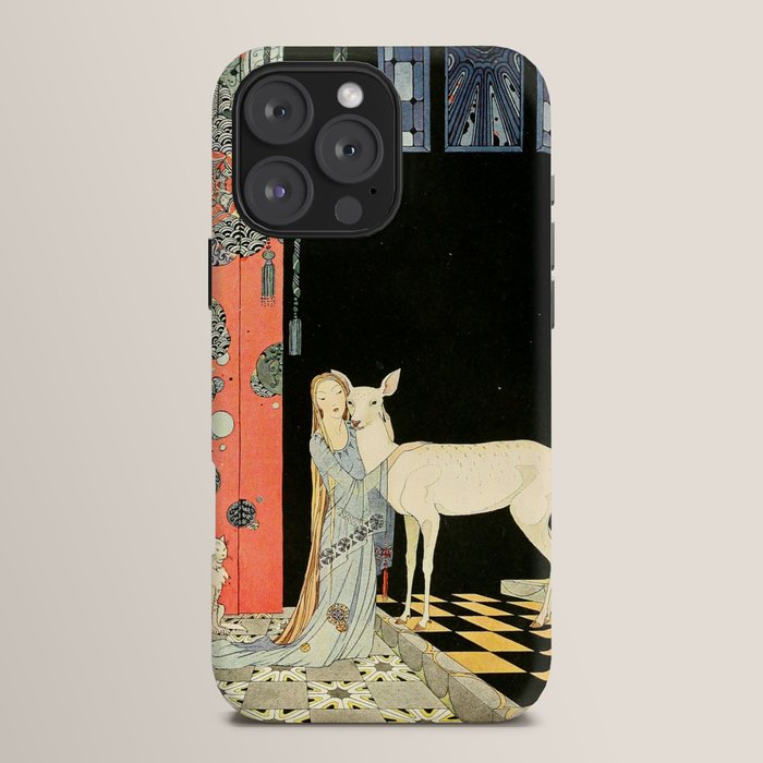Art by Virginia Frances Sterrett from "Old French Fairy Tales," 1920 iPhone Case Gallery Image 16