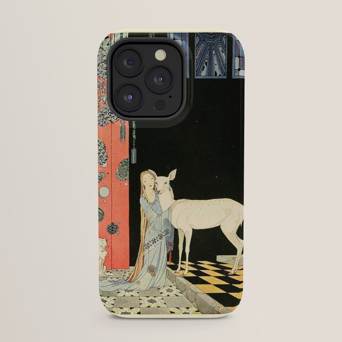Art by Virginia Frances Sterrett from "Old French Fairy Tales," 1920 iPhone Case Gallery Image 31