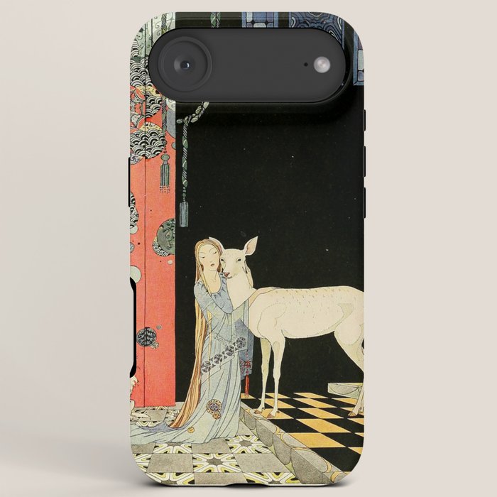 Art by Virginia Frances Sterrett from "Old French Fairy Tales," 1920 iPhone Case Gallery Image 6