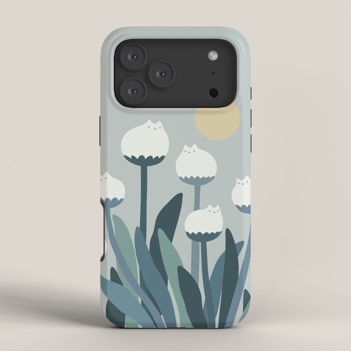 Cat and Plant 76 iPhone Case Gallery Image 4