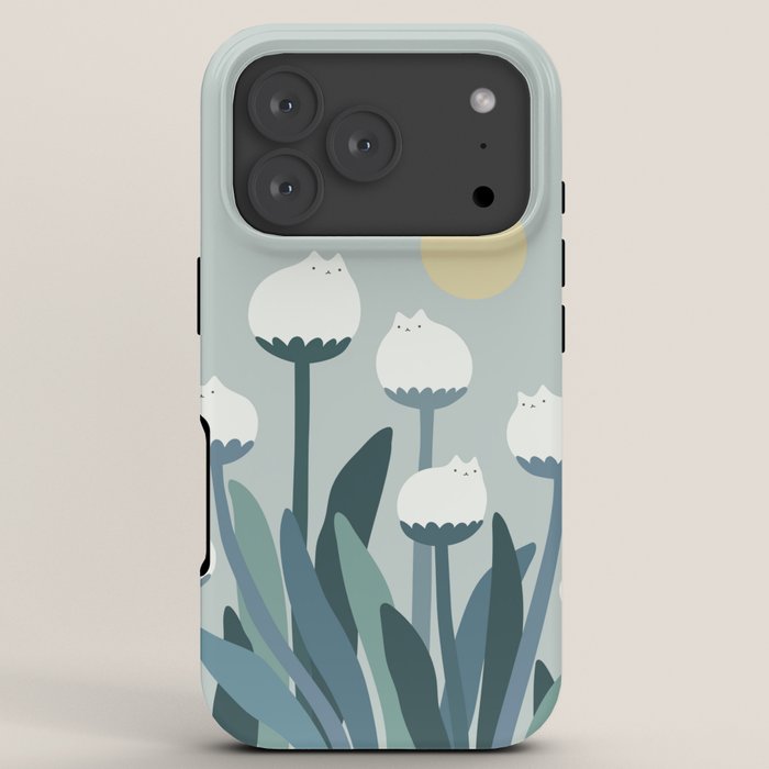Cat and Plant 76 iPhone Case Gallery Image 7