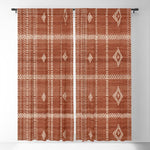 Musa in Rust Window Curtain Gallery Image 1