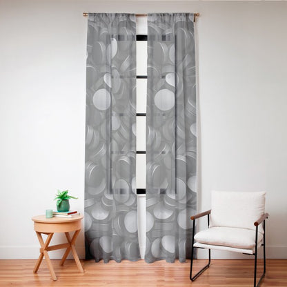 Hockey pucks Window Curtain Gallery Image 24