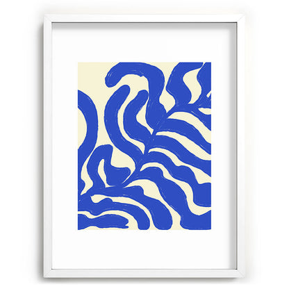 matisse blue leaves Framed Art Print Gallery Image 108