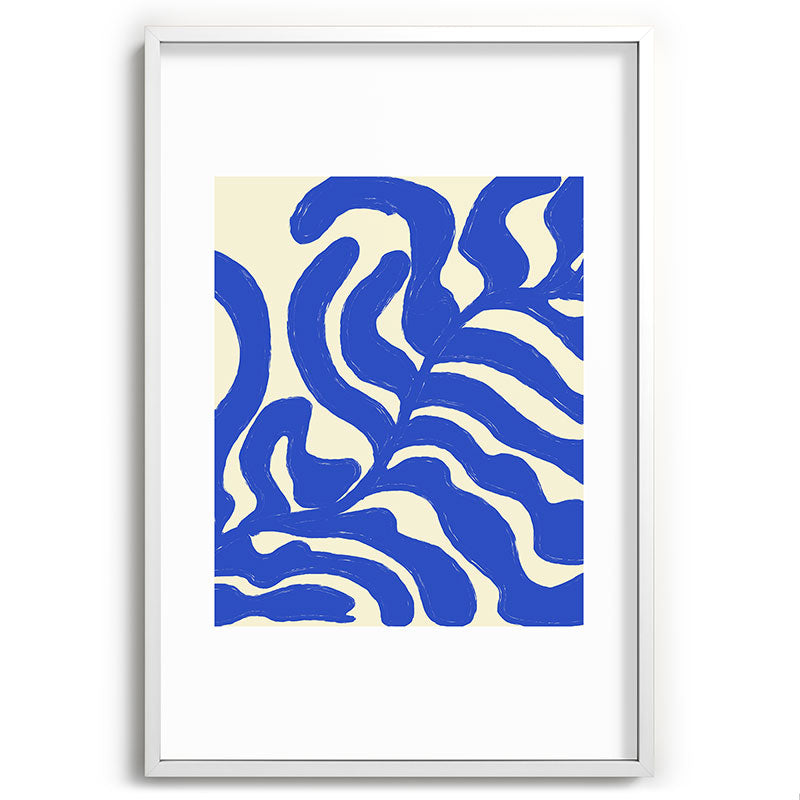 matisse blue leaves Framed Art Print Gallery Image 110