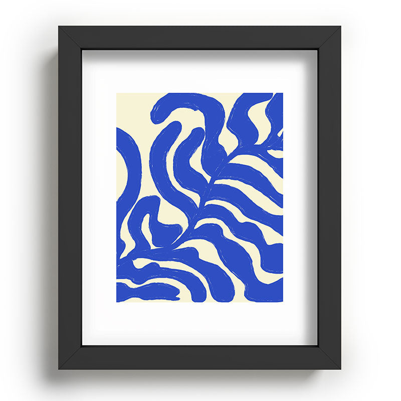 matisse blue leaves Framed Art Print Gallery Image 78