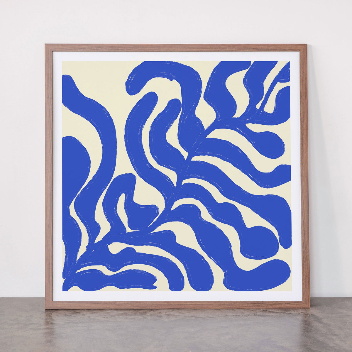 matisse blue leaves Framed Art Print Gallery Image 66