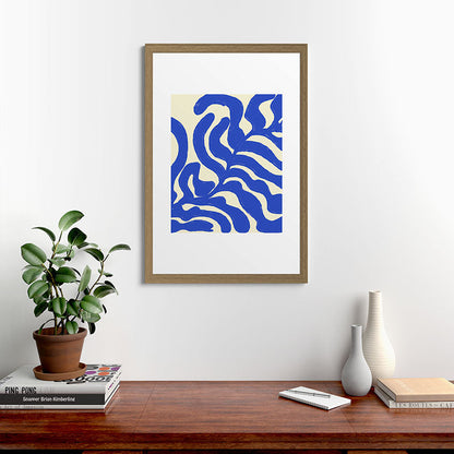 matisse blue leaves Framed Art Print Gallery Image 56