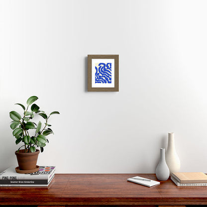 matisse blue leaves Framed Art Print Gallery Image 49