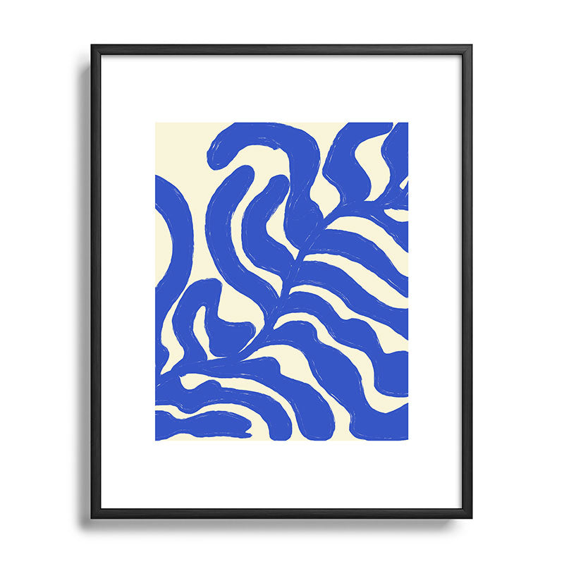 matisse blue leaves Framed Art Print Gallery Image 111