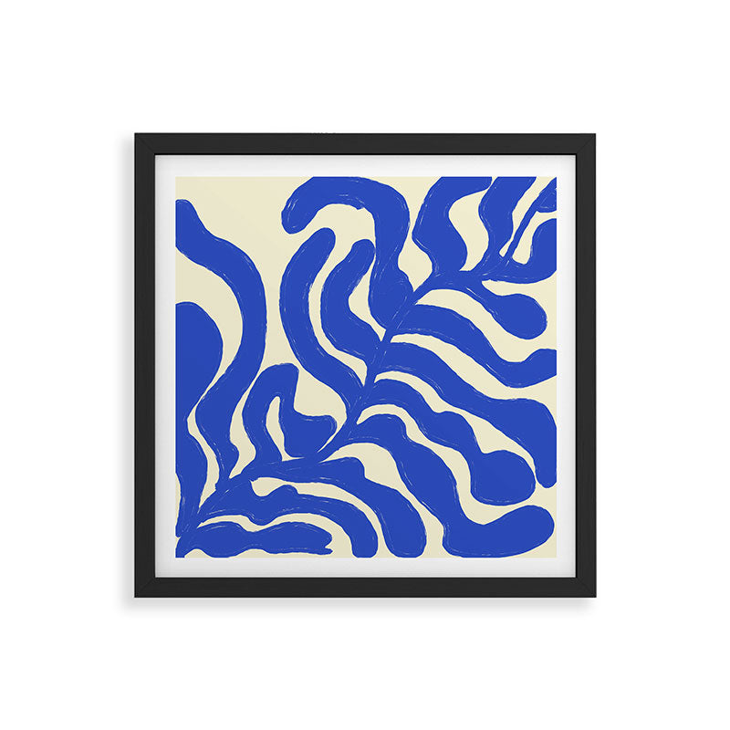 matisse blue leaves Framed Art Print Gallery Image 7