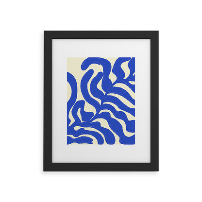 matisse blue leaves Framed Art Print Gallery Image 44