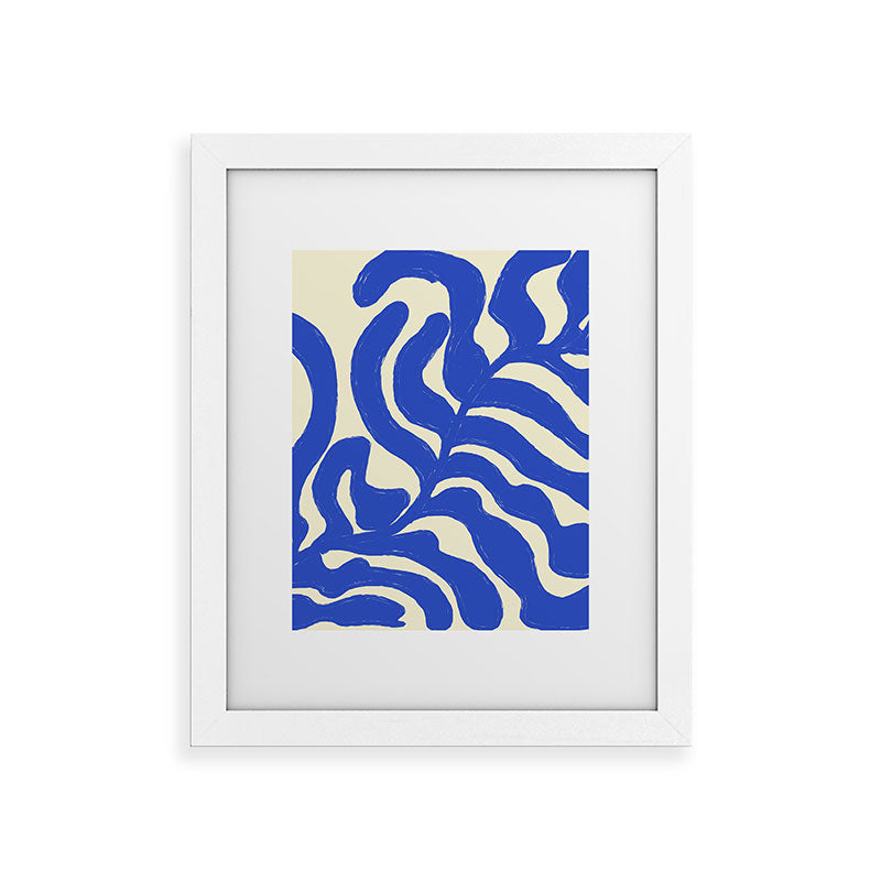 matisse blue leaves Framed Art Print Gallery Image 69