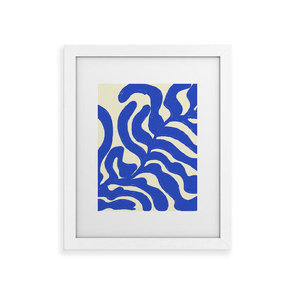matisse blue leaves Framed Art Print Gallery Image 74