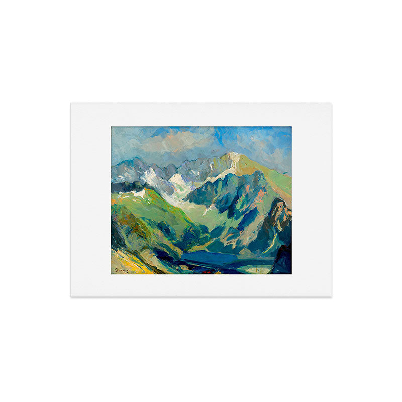 Mountain Landscape Oil Painting Art Print Gallery Image 6
